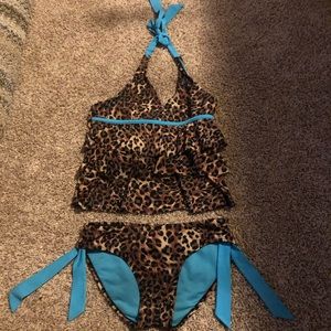 Two piece swim/bathing suit